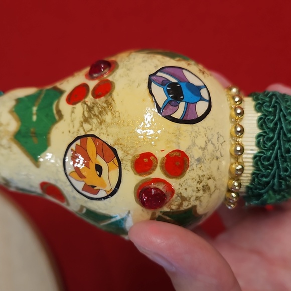 Original 151 Pokémon SET #2 Hand Crafted Christmas Holiday Ornaments SET of 2 - Picture 10 of 11